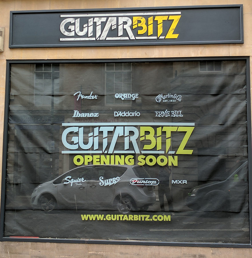 Guitar Bitz Sign