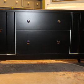 Two-Tone Sideboard (Black & Blue)